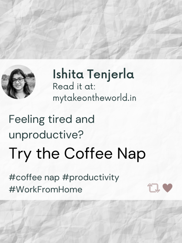 Try the coffee nap